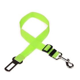 Nylon Retractable Dog Safety Rope Pet (Color: green)