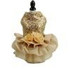 Dog Clothes Pet Wedding Dress (Option: Gold-XS)