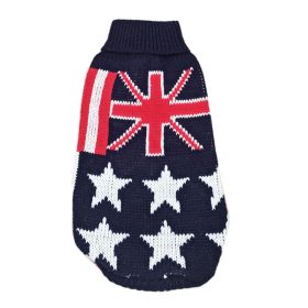 New Winter Fashion Pet Clothes (Option: England Flag-6China)