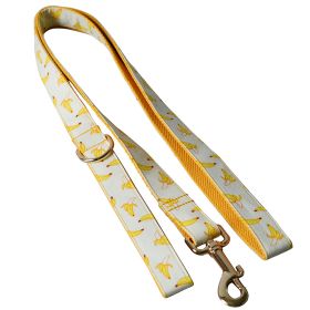 Yellow Banana Dog Traction Rope (Option: Traction rope-S)