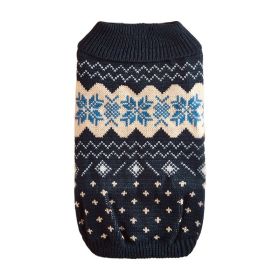 Two-Legged Knit Sweater for Dogs Autumn/Winter Wear (type: BluesnowXS)