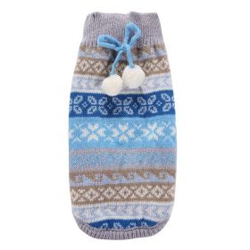 Christmas Sweet Baby Cat and Baby Dog Hair Ball Warm Knit (type: BLUEXXS)