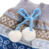 Christmas Sweet Baby Cat and Baby Dog Hair Ball Warm Knit