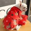 Autumn/Winter warm dog coat Small; medium dog; Flannel warm dog clothing pet supplies; dog clothing