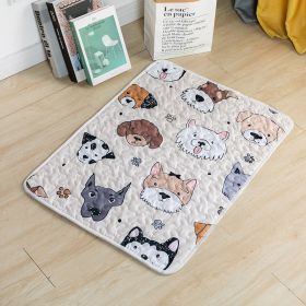 Dog Mat For Sleep Cotton Non-slip (Option: Pet Non Slip Mat Wangwang-60cmx45cm)